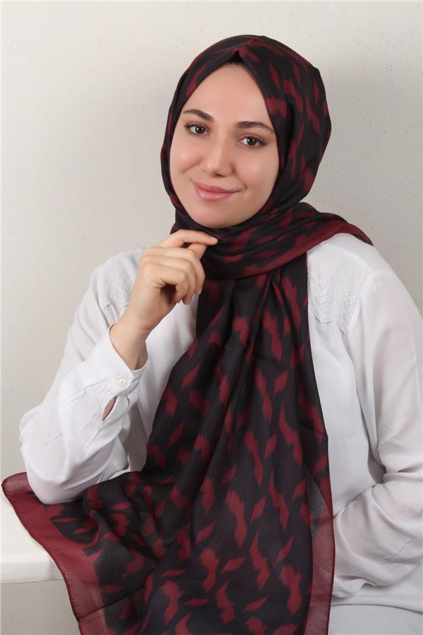 Soft Touch Şal 2776-1 Bordo