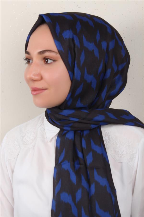 Soft Touch Şal 2776-17 Gece Mavisi