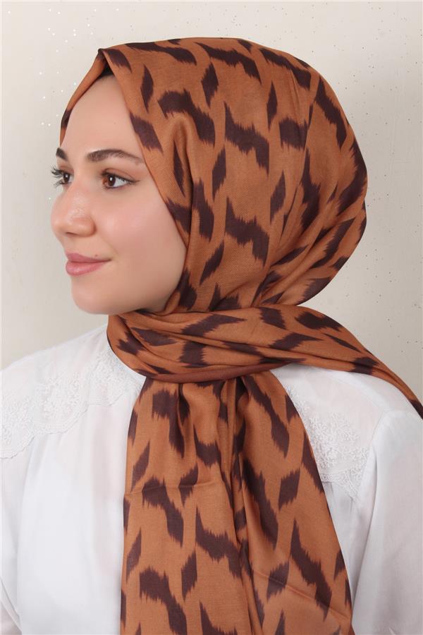 Soft Touch Şal 2776-22 Tarçın