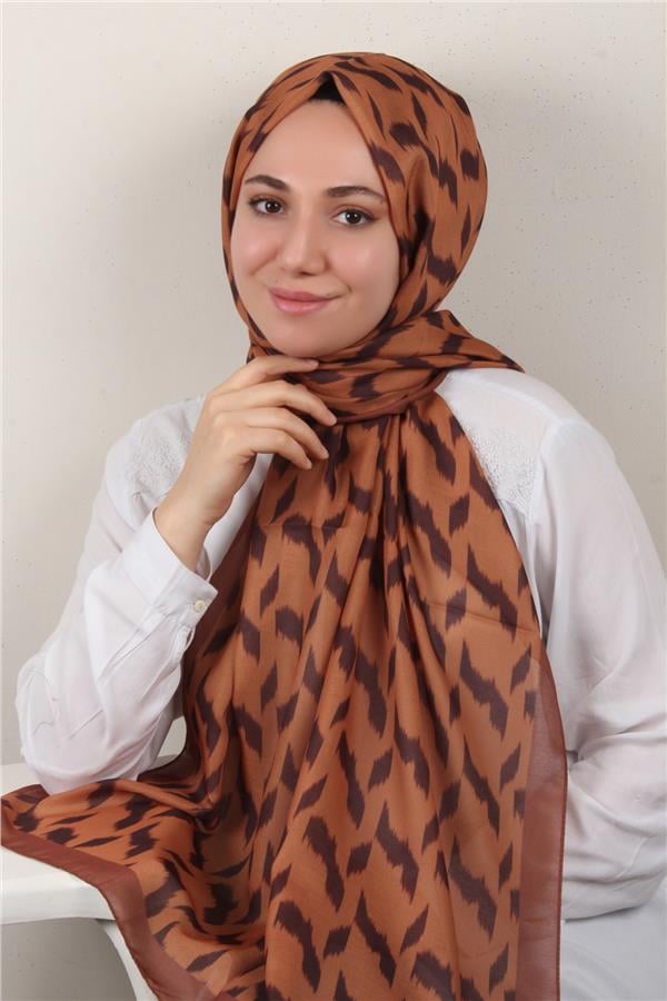 Soft Touch Şal 2776-22 Tarçın