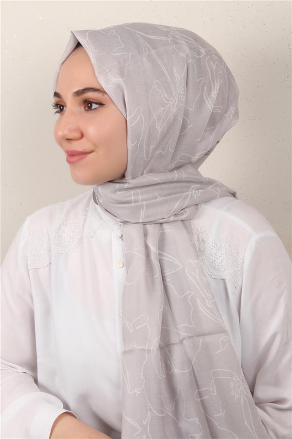 Soft Touch Şal 2777-11 Gri