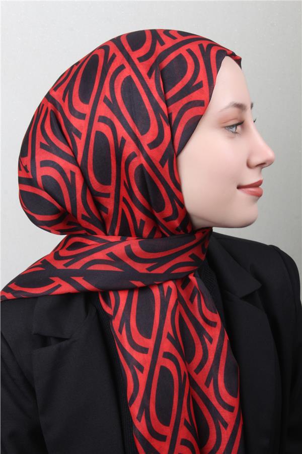 Soft Touch Şal 2778-11 Kırmızı