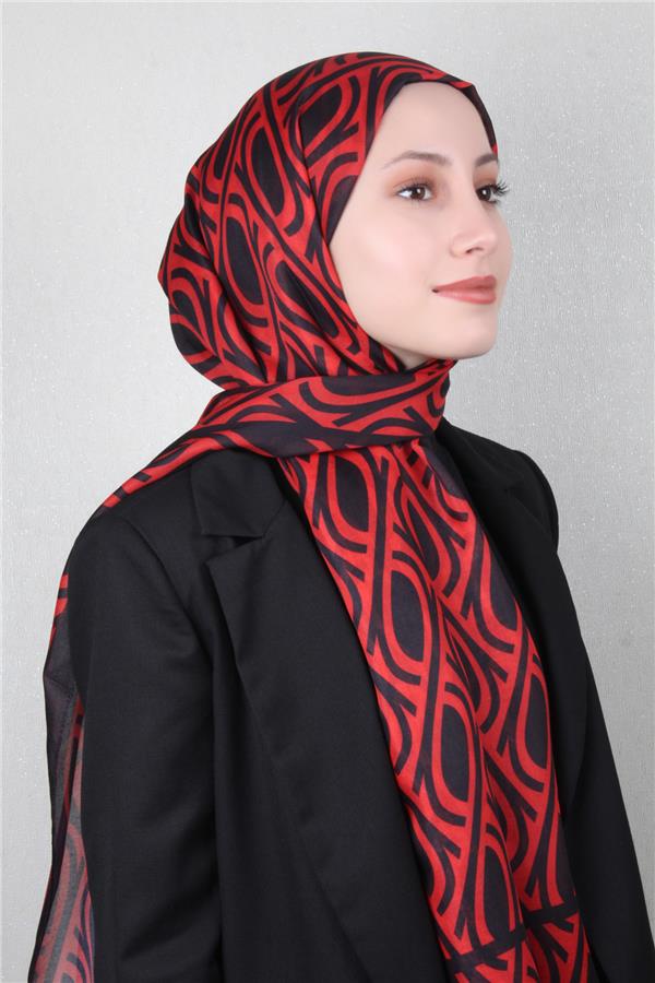 Soft Touch Şal 2778-11 Kırmızı
