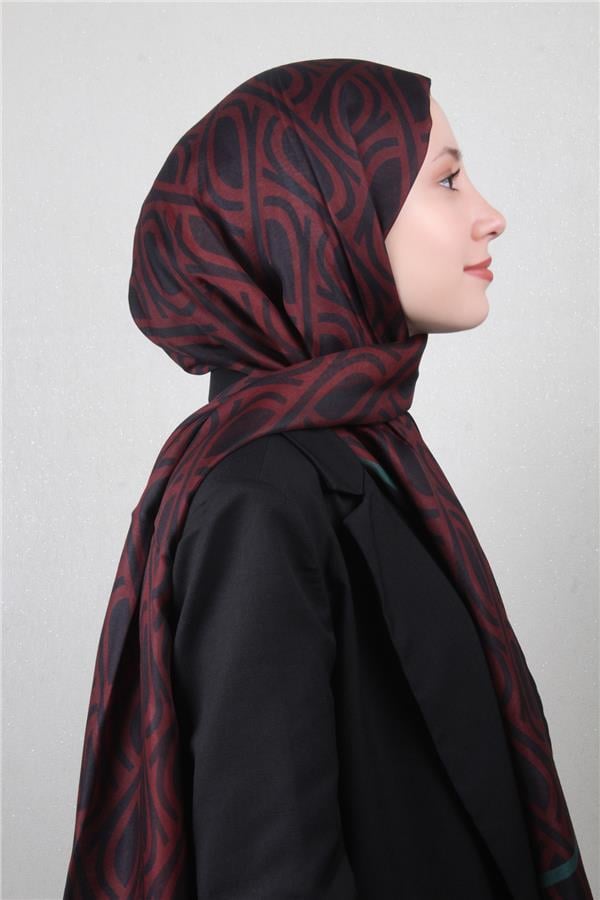 Soft Touch Şal 2778-18 Koyu Taba