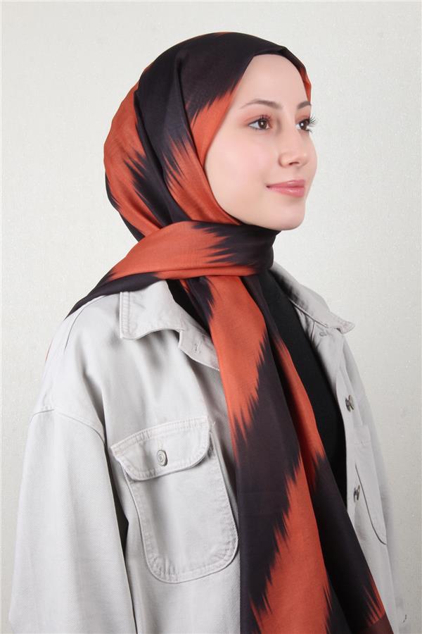 Soft Touch Şal 2779-2 Kiremit