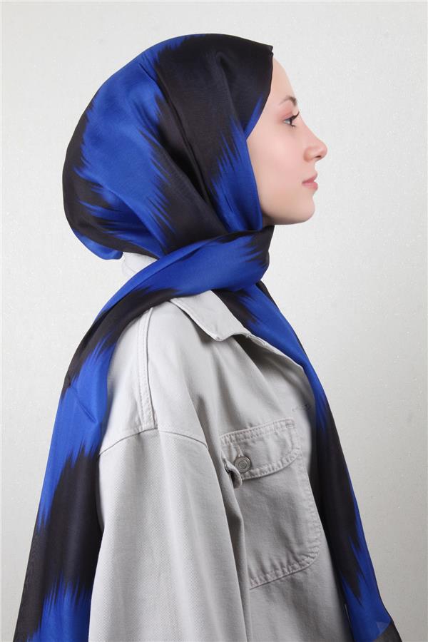 Soft Touch Şal 2779-3 Gece Mavisi