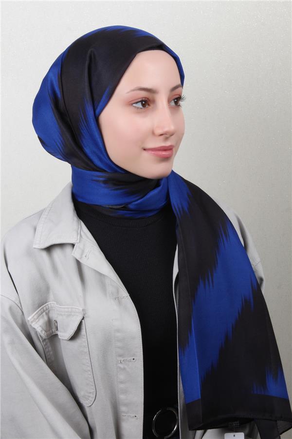 Soft Touch Şal 2779-3 Gece Mavisi