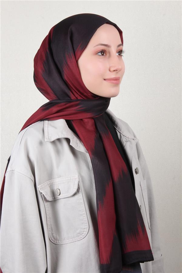 Soft Touch Şal 2779-8 Bordo