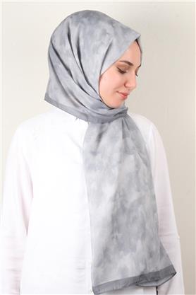 Soft Touch Şal Bulut Desen 2754-11 Gri
