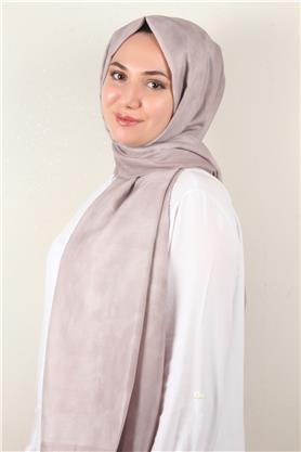 Soft Touch Şal Bulut Desen 2754-13 Miskli Kahve