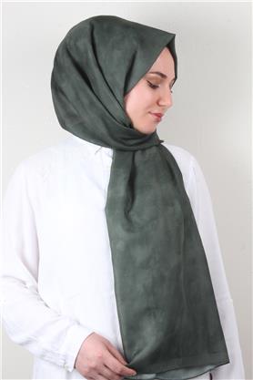 Soft Touch Şal Bulut Desen 2754-18 Çam Yeşili