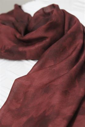 Soft Touch Şal Bulut Desen 2754-20 Bordo