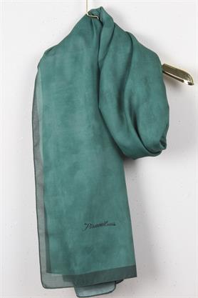 Soft Touch Şal Bulut Desen 2754-3 Yeşil