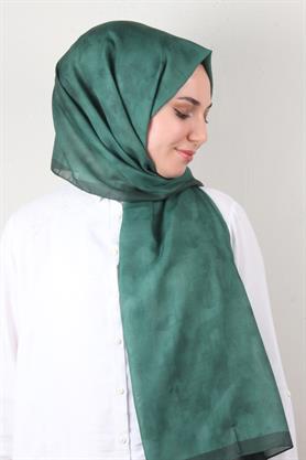 Soft Touch Şal Bulut Desen 2754-3 Yeşil