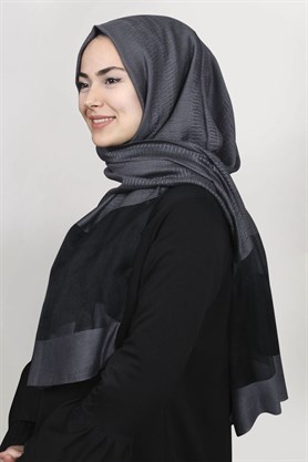 Style Tül Şal 1223-8 Füme