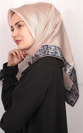 Sura Varaklı İpek Eşarp 4560-20