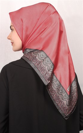 Sura Varaklı İpek Eşarp 4560-23