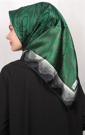 Sura Varaklı İpek Eşarp 4560-24