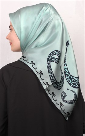 Sura Varaklı İpek Eşarp 4560-28