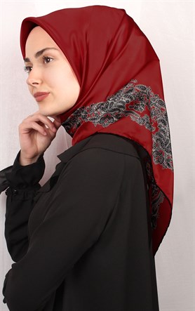 Sura Varaklı İpek Eşarp 4560-29