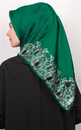 Sura Varaklı İpek Eşarp 4560-31