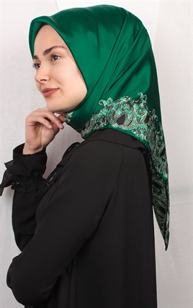 Sura Varaklı İpek Eşarp 4560-31