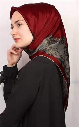 Sura Varaklı İpek Eşarp 4560-32