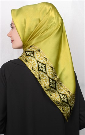 Sura Varaklı İpek Eşarp 4560-36