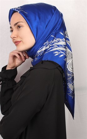 Sura Varaklı İpek Eşarp 4560-4