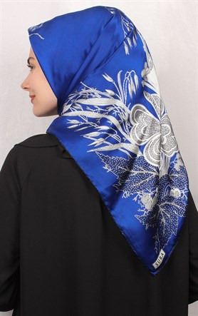 Sura Varaklı İpek Eşarp 4560-4