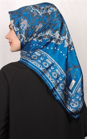 Sura Varaklı İpek Eşarp 4560-41