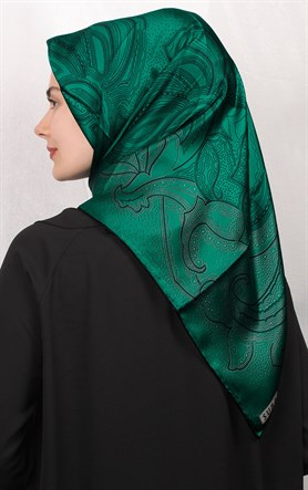 Sura Varaklı İpek Eşarp 4560-42