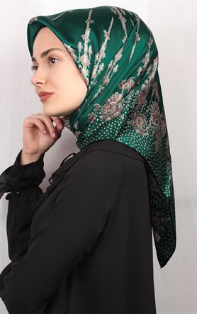Sura Varaklı İpek Eşarp 4560-45
