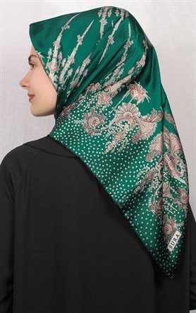 Sura Varaklı İpek Eşarp 4560-45