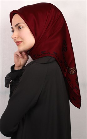 Sura Varaklı İpek Eşarp 4560-51
