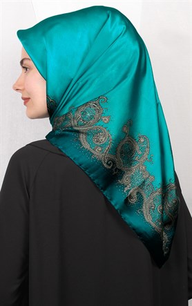 Sura Varaklı İpek Eşarp 4560-55