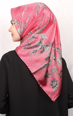 Sura Varaklı İpek Eşarp 4560-56