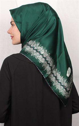 Sura Varaklı İpek Eşarp 4560-57