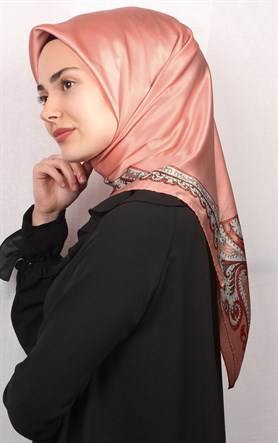 Sura Varaklı İpek Eşarp 4560-59