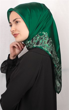 Sura Varaklı İpek Eşarp 4560-6