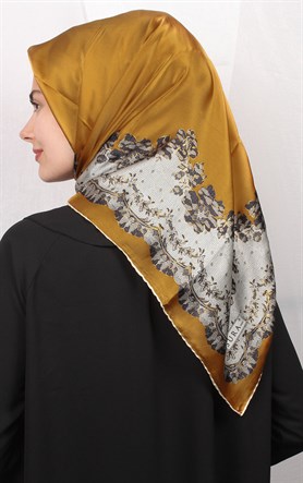 Sura Varaklı İpek Eşarp 4560-60