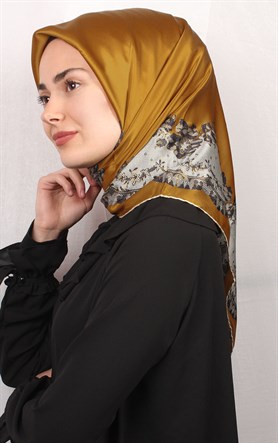 Sura Varaklı İpek Eşarp 4560-60