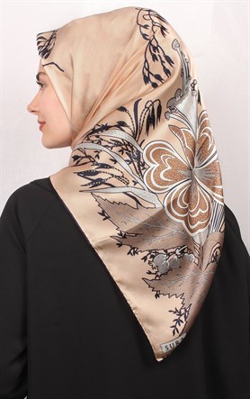 Sura Varaklı İpek Eşarp 4560-61