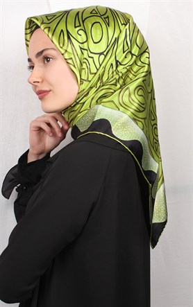 Sura Varaklı İpek Eşarp 4560-9