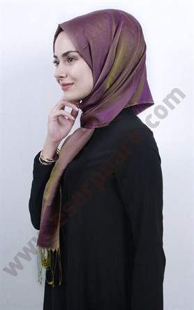 TAFTA %100 İPEK ŞAL 107-6