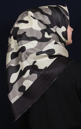 Tafta Dijital Eşarp 1320-5