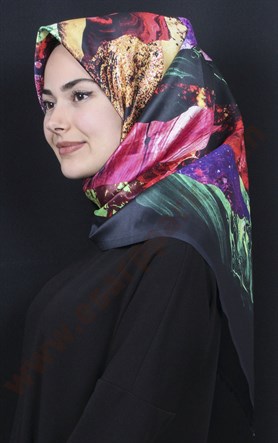 Tafta Dijital Eşarp 1335-18