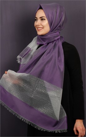 Taşlı Tül Şal 1067-1