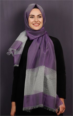 Taşlı Tül Şal 1067-1