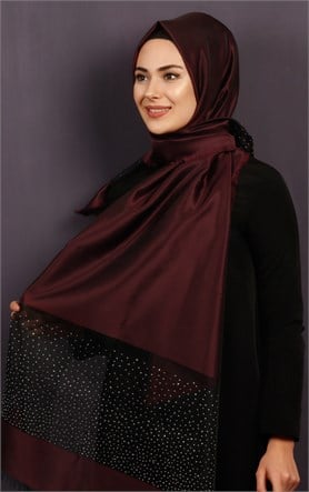 Taşlı Tül Şal 1067-3